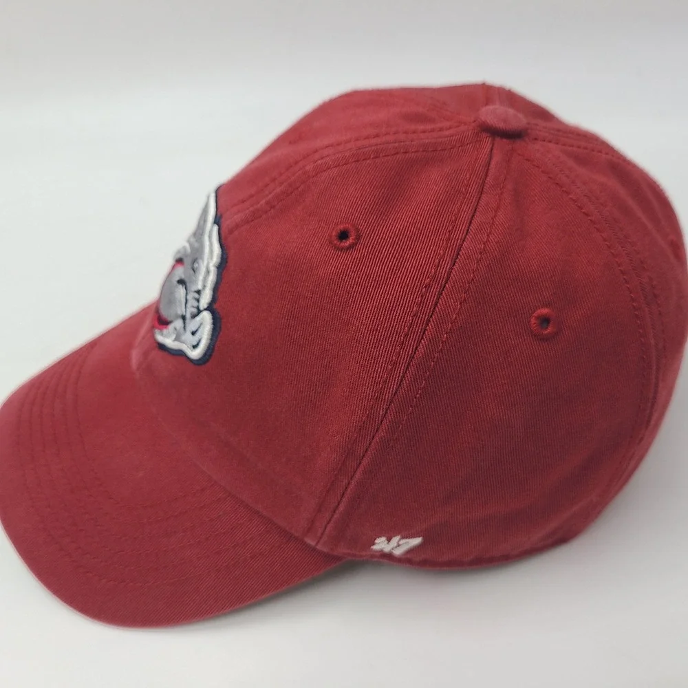 Lehigh Valley IronPigs Hat Fitted M 47 Brand Franchise Red MiLB Baseball Men